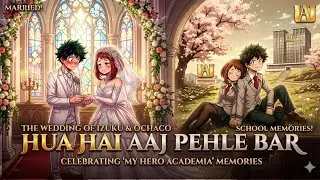 300 Subscribe edit 🎉Deku X Uraraka hindi song || (Hua hai aaj pehle bar) || Deku X Uraraka AMV ||
