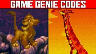 (The Lion King Sega Genesis) Walk Through Walls & Jump In Mid Air - Game Genie Codes