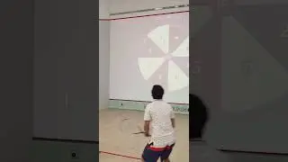 How to warm up #interactivesquash #squashskills #squash #squashplayer #squashtraining #squashcourt