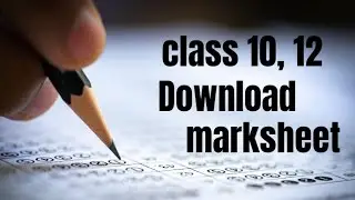 Class 10, 12 marksheet download kaise kare #shortvideo #education #motivation #school #shortfeed 