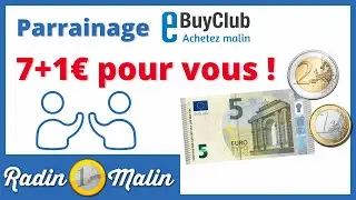 eBuyClub parrainage : 7&euro; pour vous (+1&euro; en bonus !)