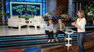 Football Superfans Play 'Super Bowler Holey Roller'