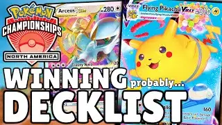 Flying Pikachu VMAX WINS NAIC! Pokemon TCG Deck Profile PTCGO