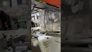 75 fruit protection mango net making machine pe foam fruit vegetable net  flower packing net machine
