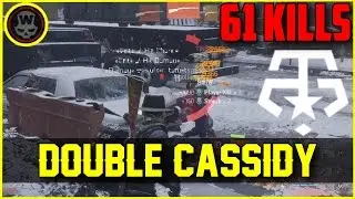 Double Cassidy 61 Kills 0 Deaths Last Stand gameplay (The Division)
