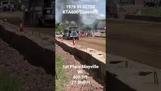 KTA19 Cummins Truck pull Mayville WI 2022