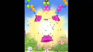 Simon's Cat Pop Time Level 123 - NO BOOSTERS 😺 | SKILLGAMING ✔️