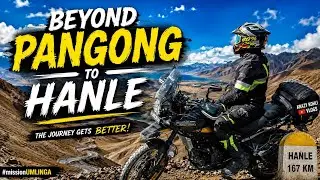 LADAKH 2025 | The Scenic Route: PANGONG to HANLE - Road Adventure 