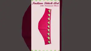 New Blouse Sleeve Design 8 | Unique Blouse Sleeve Design #blouse #fashiondesign #shorts