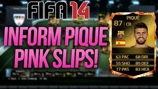 Fifa 14 Ultimate Team Next Gen - INFORM PIQUE PINKSLIPS!
