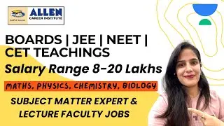 Unacademy & Allen House Public School Hirings 2026 | Subject Matter Expert & Lecture Faculty | Jobs