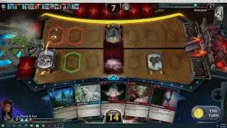 Mythgard a magic the gathering like game.