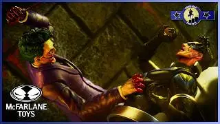 McFarlane Toys DC Multiverse Nightwing Joker DC Vs Vampires Gold Label Action Figure Comic Review
