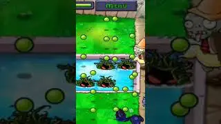 Plants vs Zombies - Threepeater And Snow Pea Plant Combo In PvZ - #Shorts