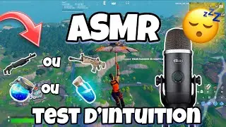 ASMR Français • Je TESTE TON INTUITION et CHUCHOTEMENT INTENSES SUR FORTNITE ! 😴