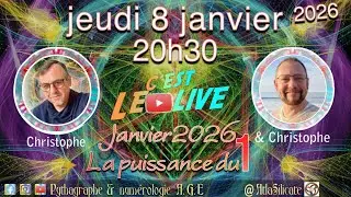 Le live de janvier 2026: La puissance du 1