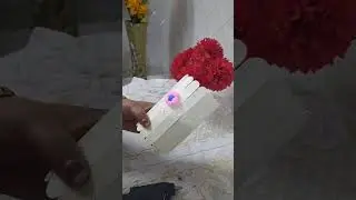 unique table decor/ vase making / #oldies #singer #vintage #diy #homedecor
