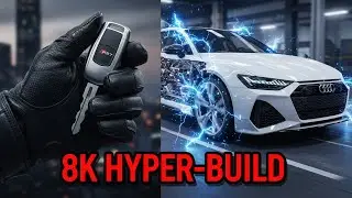 Keys to 8K Reality: Hypercar Build-Up! Chiron, Huracan, RS7 Transformation