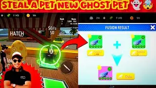 Steal A Pet New Ghost Pet 👻🤯 || Ghost Pet Glitch In Steal A Pet 😱🤯 #freefire #ghost 