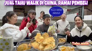 PEMBELI RAME BANGET, JUAL TAHU WALIK DI CHINA  BIKIN NAGIH PEMBELI YANG MAKAN LANGSUNG MEMUJI 