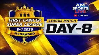 🛑: LIVE NOW 🛑:🏆 LEAGUE MATCH DAY 7:  FIRST LANCER SUPER LEAGUE S-4 || HAYDRABAD