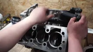 Сборка двигателя KV 6 Land Rover Freelander