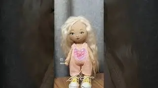 #кукла #doll #dollhandmade #текстильнаякукла #подарокнаденьрождения #уютвдоме #тикток #tiktok
