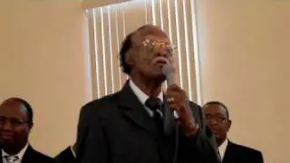 MR.CALVIN MEEKINS THE ONLY LIVING MEMBER OF   THE HARMONIZING FOUR OF RICHMOND,VA