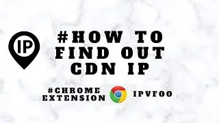 How to find out CDN Server IP Address