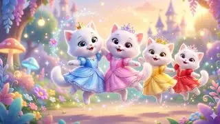 Cute Dancing Cats in Fantasy World 🐱✨ | AI Cat Dance Video#cutecatdance #aicatvideo #catvideos 