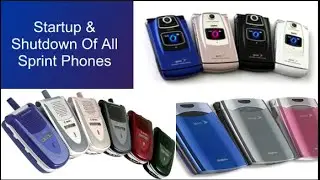 Startup and shutdown of all my Sprint PCS Vision Devices