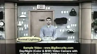 BigSecurity.com Day/Night Video Camera with High Resolution Sony CCD Image Sensor Sample Video