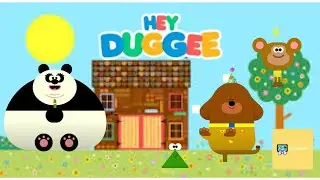 Hey Duggee Shape and Colours.  Kids Cartoon. Set up the party with Duggee and friends