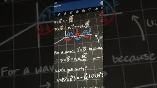 Deriving the speed of light in poor quality! #physics #science #maths