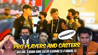 INDO PRO PLAYERS and CASTERS REACTION on SEA GAMES FINALS 🤯🤣