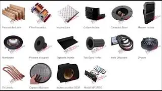 Accesorii Constructie sau Reparatii Boxe, Incinte Acustice - KM100.ro