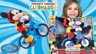 Mickey Mouse Clubhouse Boppin' Bikin' Mickey Mouse Plush Bike
