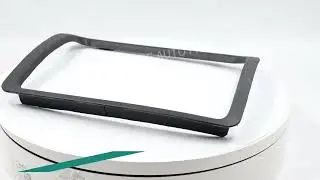 Truck Body Spare Parts ABS Black headlight head lamp case frame strip for Isuzu Forward FRR GXZ FVR