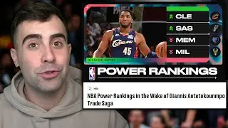 Reacting to Bleacher Report's NBA Power Rankings...