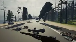 rapidly rotating rifle