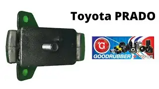 Unboxing BASE de MOTOR derecha izquierda de Toyota LC PRADO Goodrubber 44200 0K040. ToyoFans.