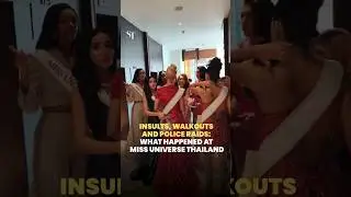 Insults, walkouts and police raids: what happened at Miss Universe Thailand