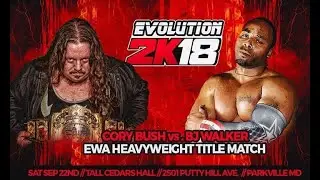 Cory Bush vs Mason Martin - EWA - Evolution 2k18 - 09.22.2018