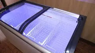 Classic Chest Display Freezer With Single-Curve Glass Top