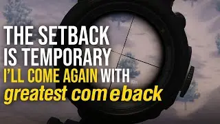 this setback is temporary I'll come again with the greatest comeback❤️