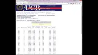 Accessing FBI UCR Data with the Table Builder