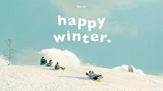 Мягкие зимние вайбы ☁️ Фоновая музыка для уютных моментов | Урок по дизайну