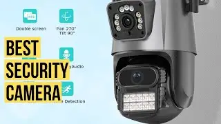 Best Security Camera | 8MP 4K Camera Dual Lens Security Camera Review