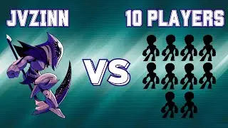 1 PRO X 10 PLAYERS | FT. JVZINN (KUNG FOOT BRAWLHALLA)