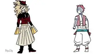 All women are queens but it's akaza and doma from demon slayer